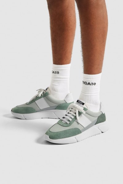 Axel Arigato Genesis Vintage Runner Spor Ayakkabı Erkek Yeşil Beyaz Türkiye | 2734-16